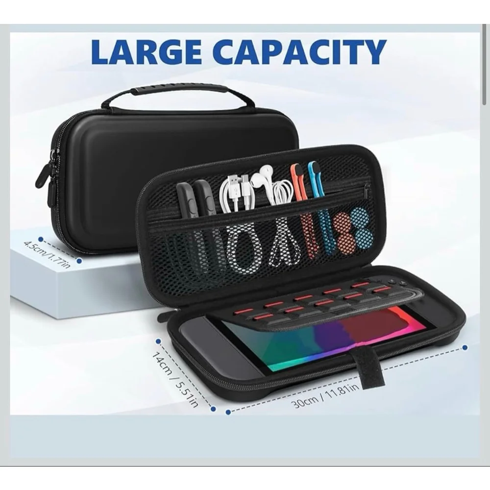 NEW Black Electronics Carrying Case One Size